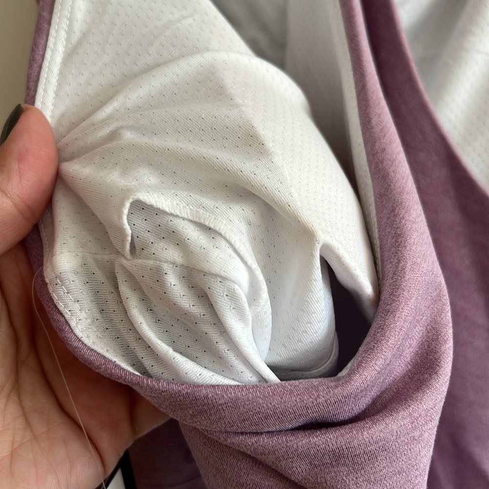 NWT Gap Fit Studio Bra, Lavender Size XL - Picture 10 of 11